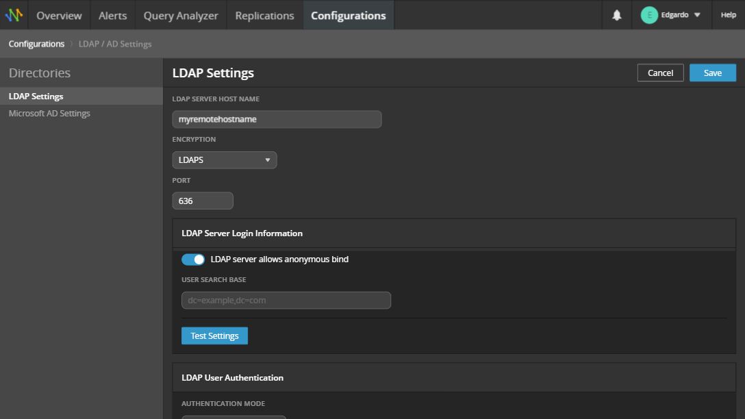 Navicat Monitor 2 – Authentication