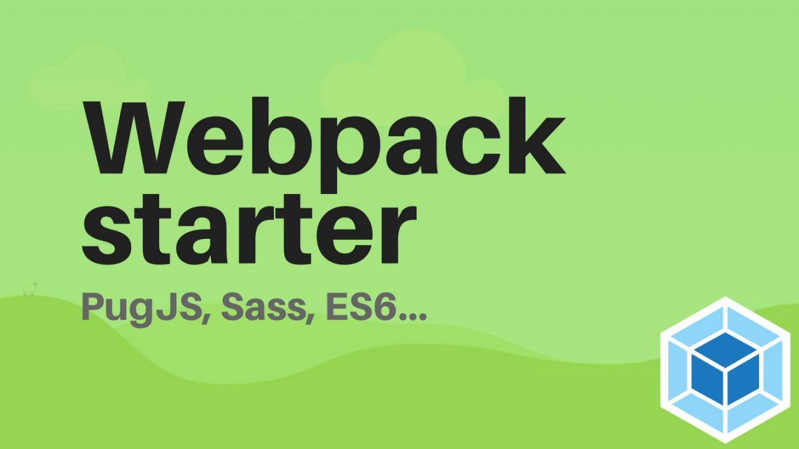 Simple Webpack starter with pug, sass, jQuery, ES6 and more