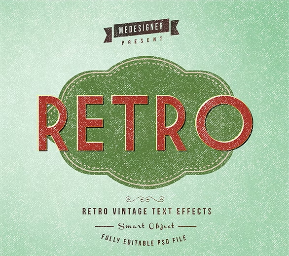 GraphicRiver: 14 Retro / Vintage Text Effects V.2