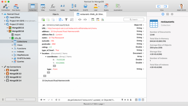 Navicat for MongoDB