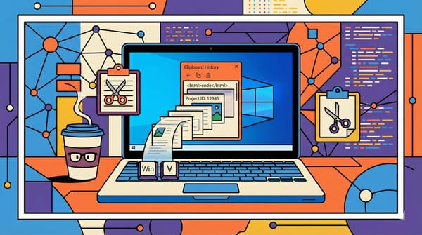 Win + V: El feature nativo de Windows para optimizar tu manejo del portapapeles