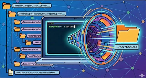 Zoxide: El reemplazo de cd escrito en Rust que aprende tus hábitos de navegación